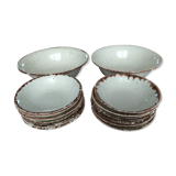 Fruit service Gien Lanzarote in vintage sandstone