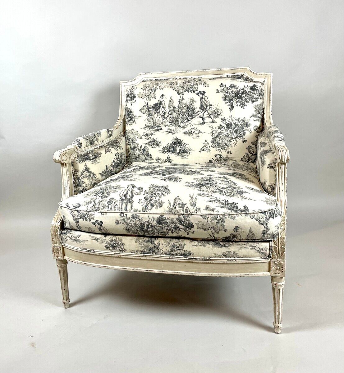 Pair of Armchairs, Louis XVI Style