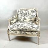 Paire de fauteuils, style Louis XVI