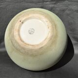 Ovoid vase in vermiculated ceramic art deco Sevres vinsare