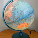 Luminous terrestrial globe 1970