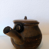 Teapot signed "Arts Ceram grand feu"