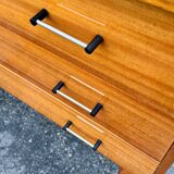 Commode vintage pieds compas