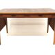 Scandinavian teak desk, Hugo Troeds, Bjärnum, Sweden, 1950