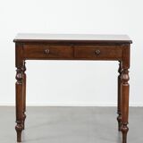 Antique English hallway furniture / side table from the late 19th century