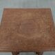 Elegant antique oak side table in Gothic style from the mid-19th century