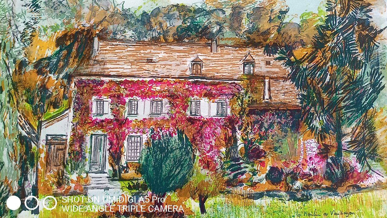 Monique Journod (1934) - art offset lithograph - signed - 40 x 57 cm