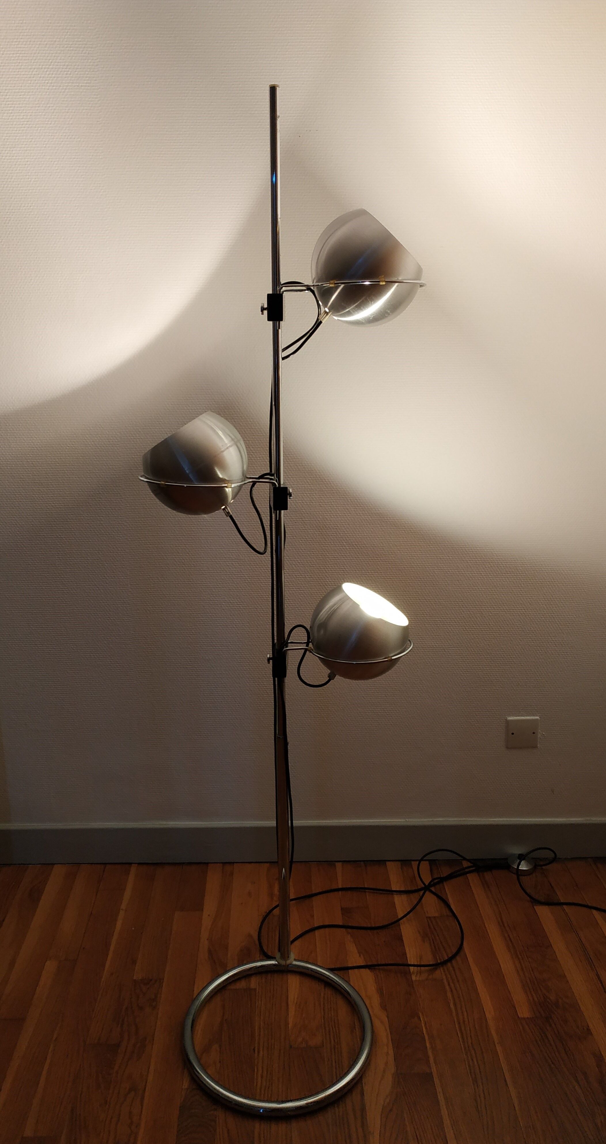 Lamppost Reggiani model "Eye Ball" 1970