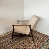 Fauteuil scandinave en teck, années 1960