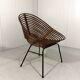 Rattan easy chairs by Rohé Noordwolde, Netherlands 1950-60’s