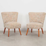 Ensemble de deux fauteuils en hêtre, design danois, années 1970, production: Danemark