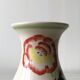 Ceramic vase with floral motifs