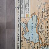 Ancient school map greek world map n: 44