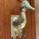 Duo de porte-serviettes en bronze