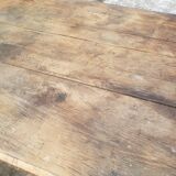 Natural patina farm table