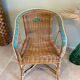 Fauteuil enfant en rotin