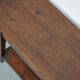 Table d'appoint en chêne rustique français vintage, années 1920