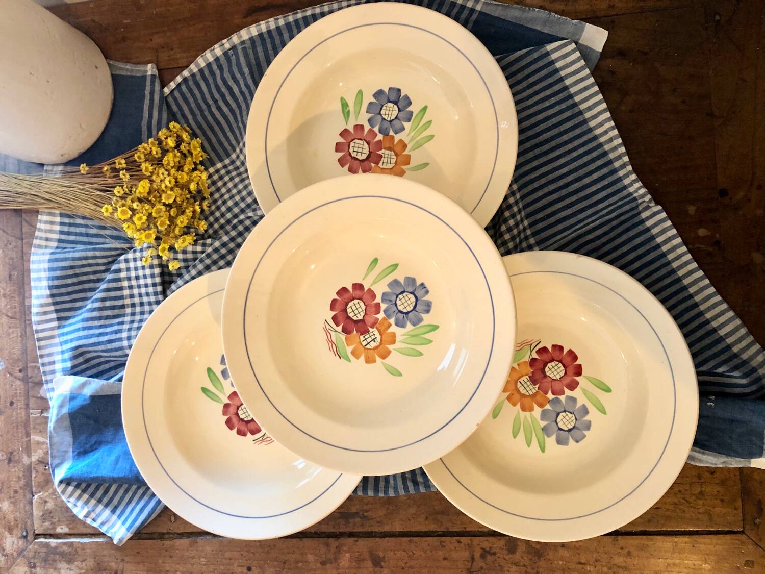 Luneville soup plates