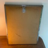 Old barber mirror