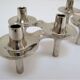 Pair of orion candle holders by fritz nagel and caesar stoffi