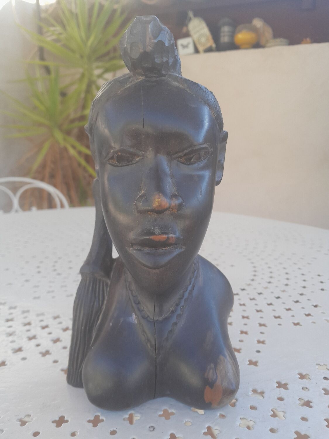 Buste de femme africaine