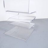Imposing plexiglass chair from the 70's