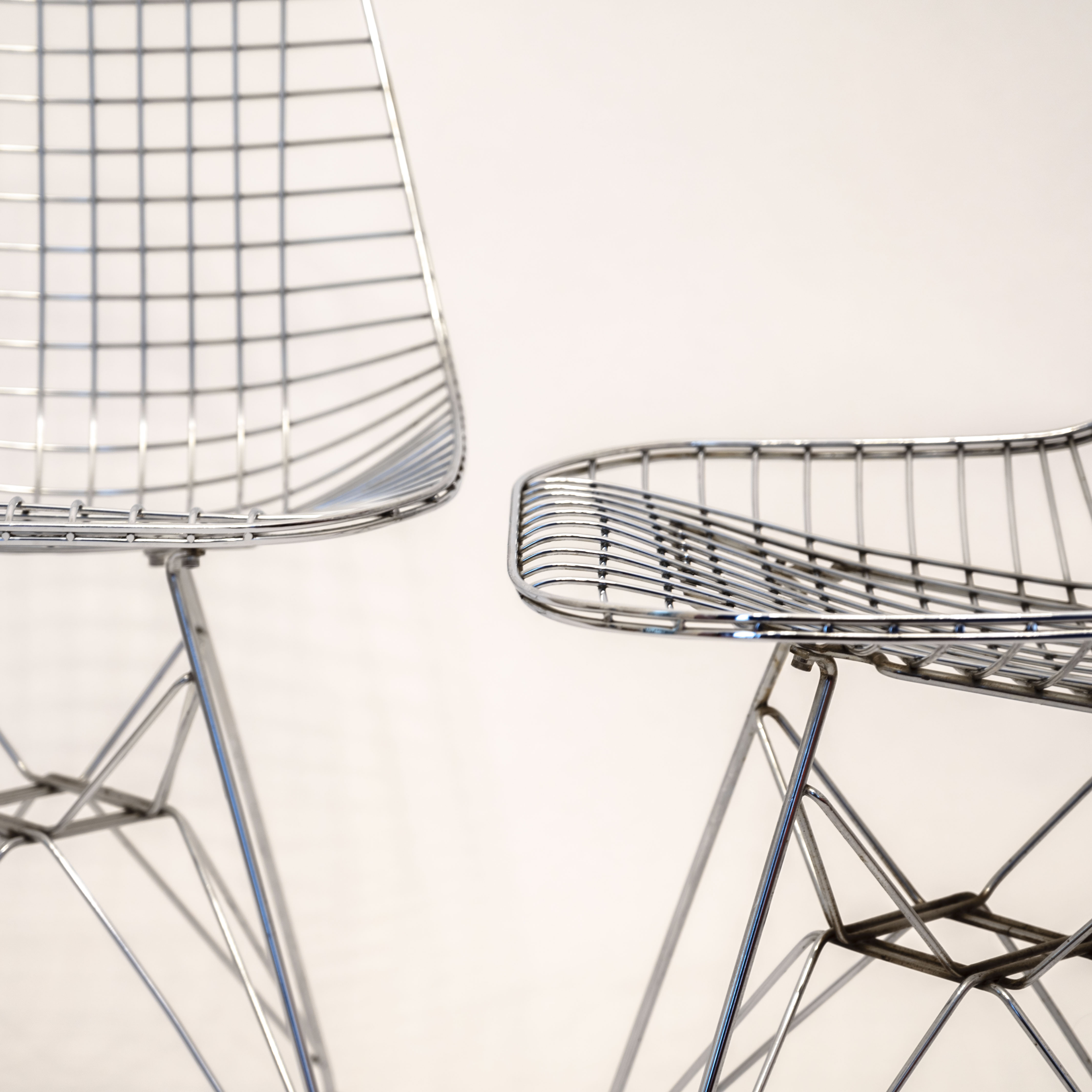 Set of 4 DKR chairs by Charles & Ray Eames for Herman Miller, year 50