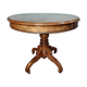 Walnut pedestal table