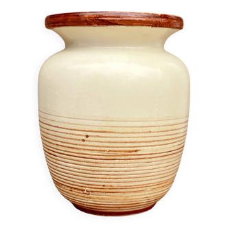 Vase en céramique VEB Haldensleben, Allemagne, années 1950.