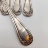 12 fourchettes à gâteau en métal argenté, par Boulenger.