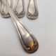 12 silver-plated cake forks, by Boulenger.