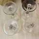 Lot de 4 verres à vin ou liqueur vintage