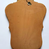 Gilded wooden mirror 70 cm