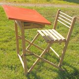 Folding children's desk 50s/60s