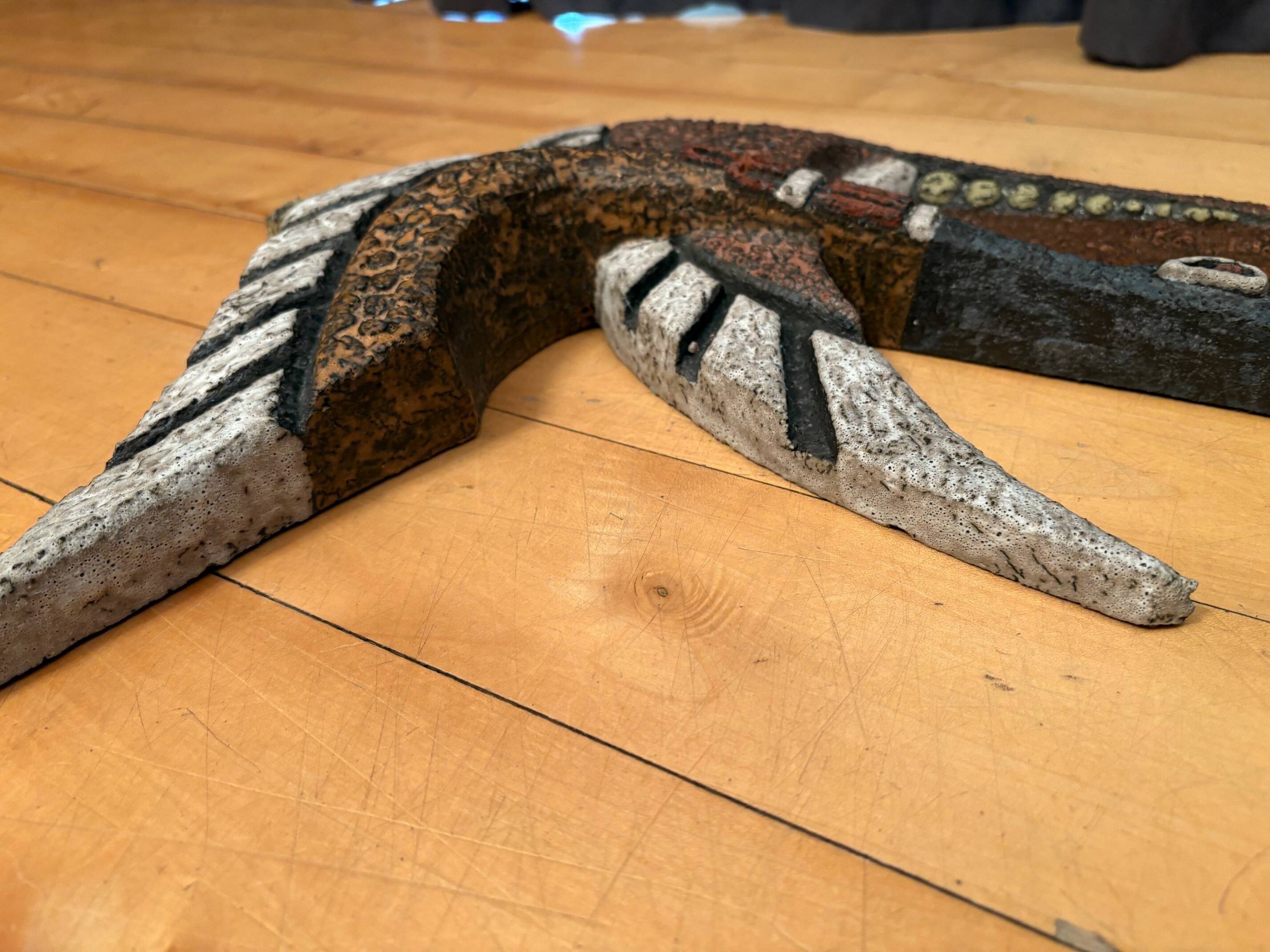 Ceramic wall decoration designed by Joop Puntman, AMHA, Netherlands, 1950s/