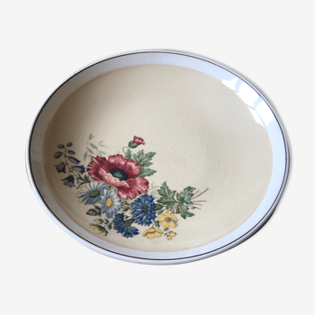 Dish Compotier ancien villeroy et boch 1584 floral decoration