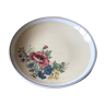 Plat compotier ancien villeroy et boch 1584 décor floral