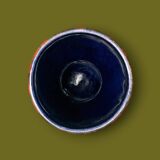 West German Scheurich vase 244/22 “Europ Linie” – red lava ceramic