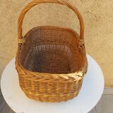 Vintage wicker basket