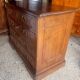 17th-century walnut antique chest of drawers