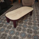 Table basse en travertin