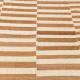 8x10 Beige & Bronze Contemporary Kilim Rug, 229x311Cm SK 35061