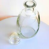 Vintage glass liqueur carafe