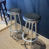 Pair of bar stools by Joan Casas I Ortinez for Indecasa