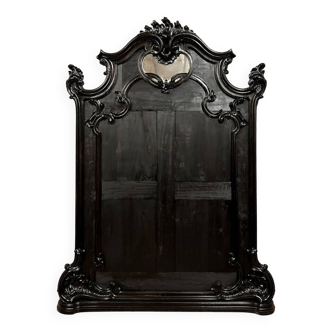 Louis XV Venetian frame in lacquered wood Italy circa 1850