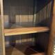 Marine style wardrobe in mahogany from the 1950s
