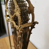 Fire firewall fan peacock bronze