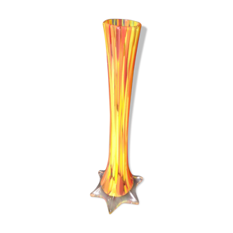 Vase soliflore bis colore vintage année 1960 1970