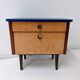 Vintage wooden storage cabinet / side bedside table
