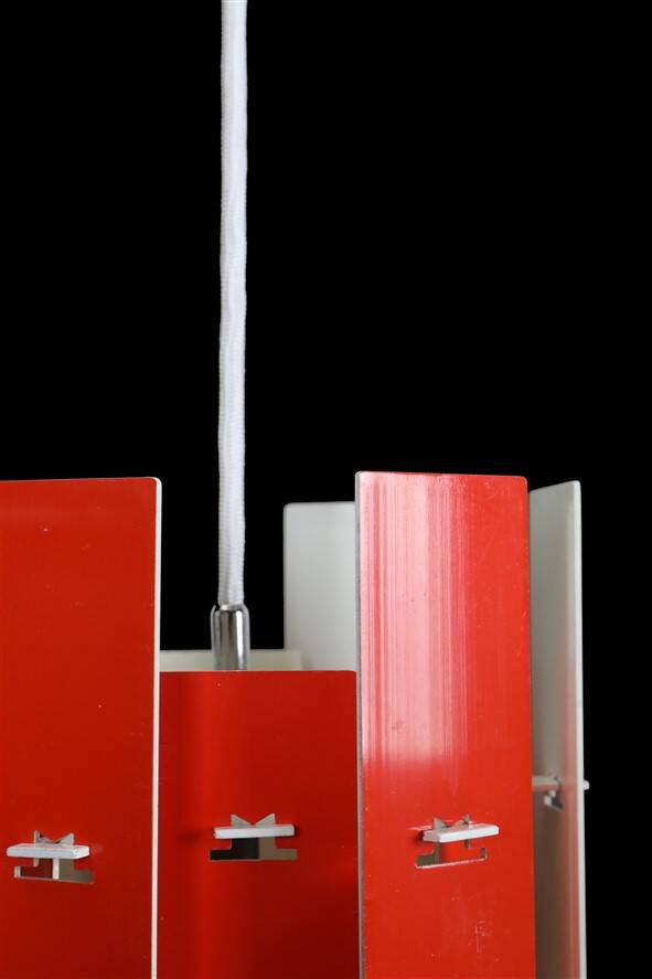Set of 2 Fog & Mørup / Henning Rehhoff 'Cocktail' pendant lamps / Mid-century Danish modern design / 1970s